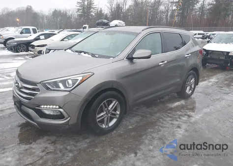 2017 Hyundai Santa Fe Sport 2.4L из США, поврежденный, VIN 5NMZUDLB6HH005554